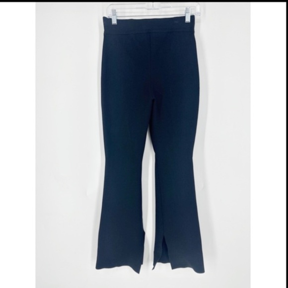 Aritzia Ten by Babaton Stretch High Waisted Flare Side slit  Women’s Pants - Picture 1 of 11